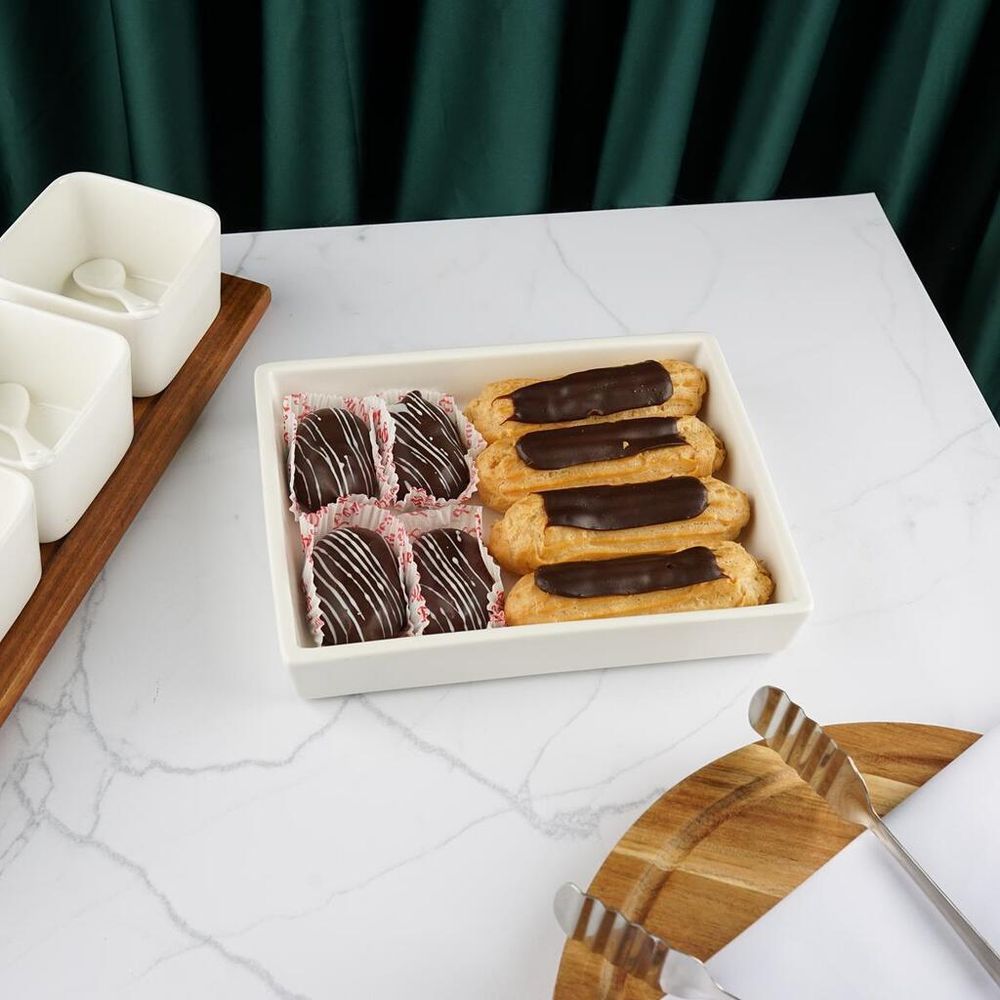 Блюдо прямоугольное 22*17 см h3,5 см   P.L. [3]