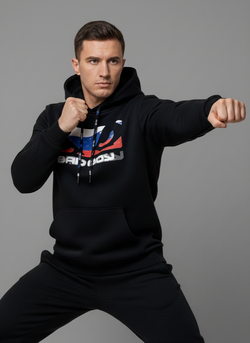 Толстовка Bad Boy World Russia черная демисезон