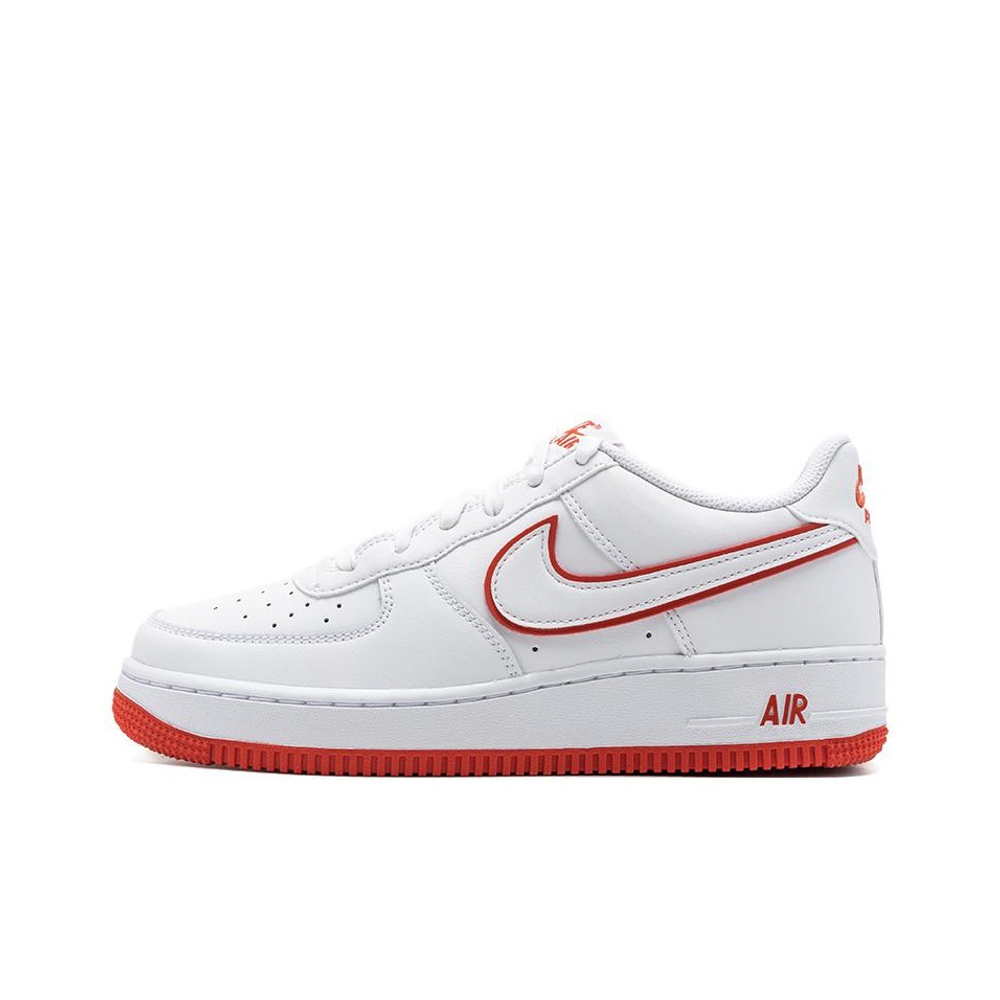 Кроссовки Nike Air Force 1 Low GS White Picante Red