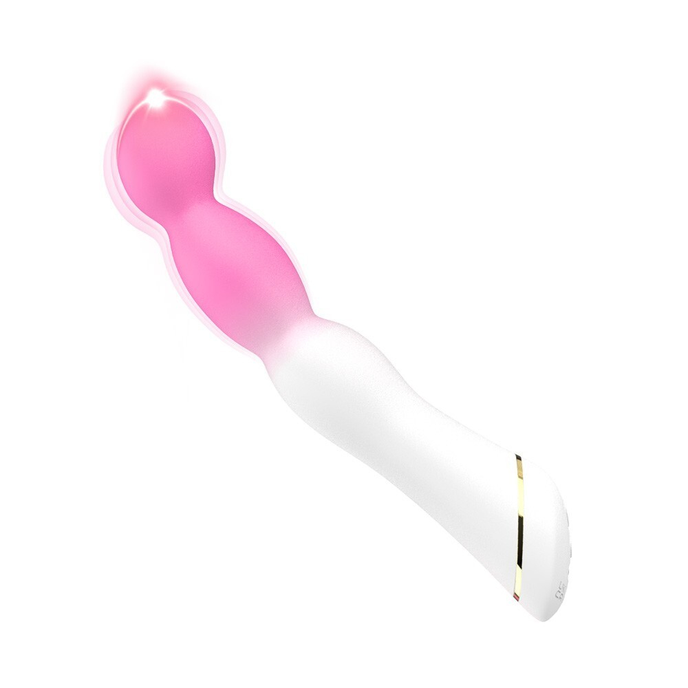 Вибромассажер для точки G Silicone Toys USK‑V24, 21,5 см, 9 режимов