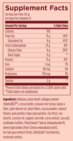 Designs For Health - Bone Broth Chocolate Crunch 12 bars