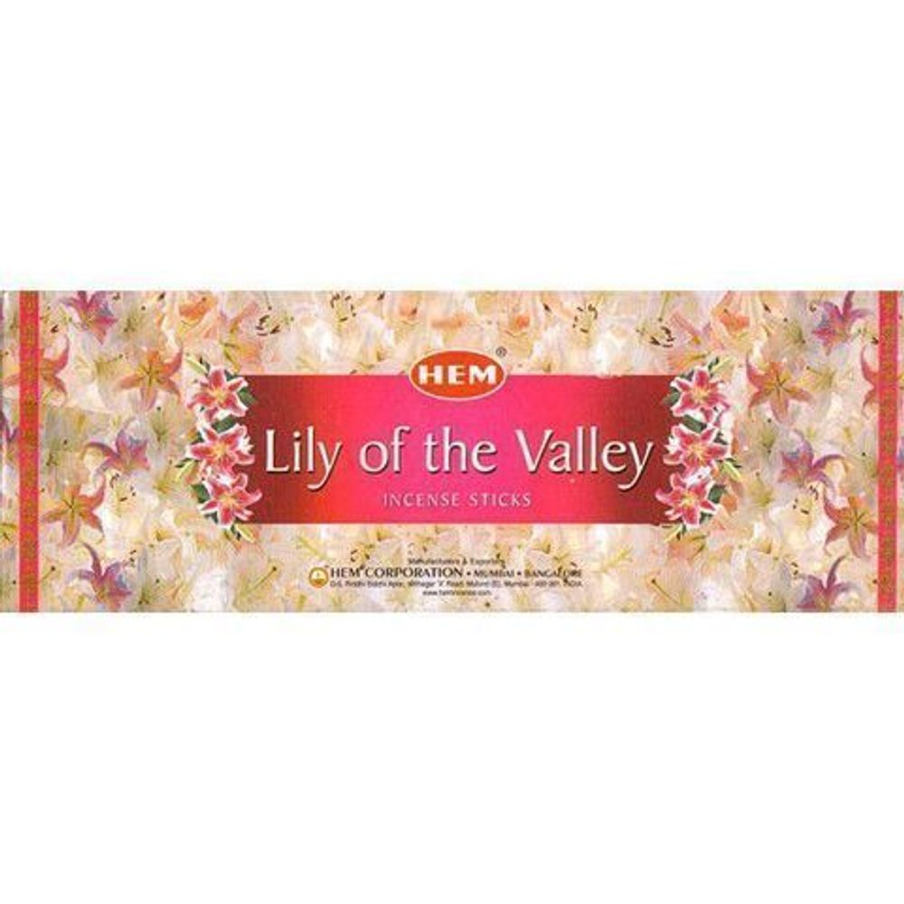 HEM Lily of the Valley шестигранник Благовоние Ландыш