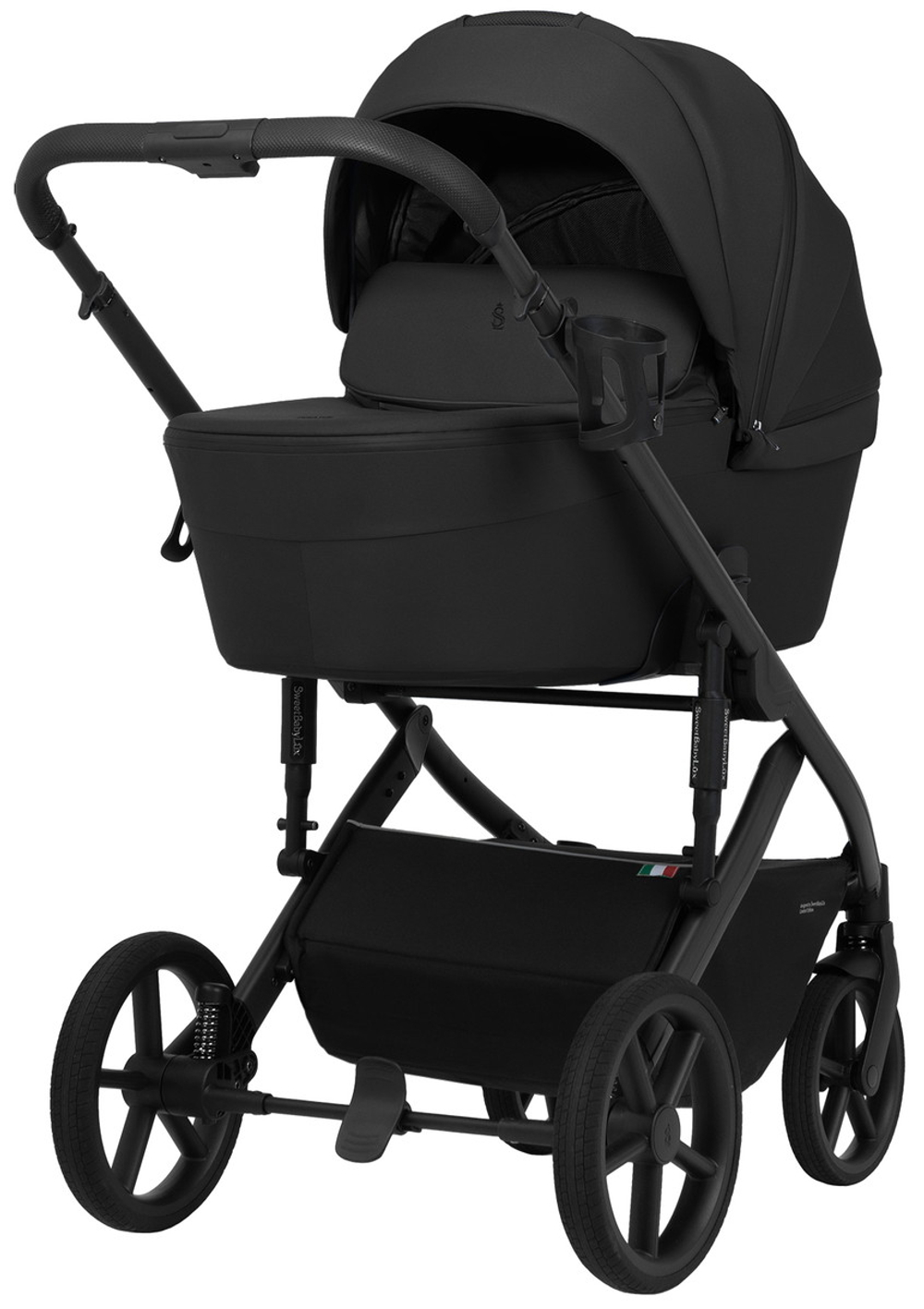 Детская коляска 2 в 1 Sweet Baby SBL Dolce 427703 Black