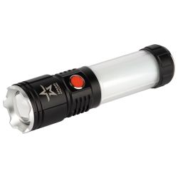 Светодиодный фонарь АРМИЯ РОССИИ MA-703 Тайфун ручной, аккумуляторный,10Вт, 6 режимов, Li аккумулятор, магнит, крючок