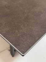 Стол М-City DISAUR Рагнар (Ragnar) 180 1697 Коричневая Кожа, темно-серый