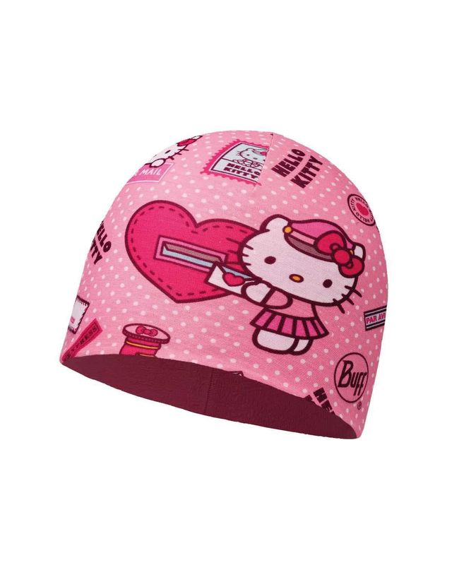 Тонкая флисовая шапочка детская Buff Hat Polar Microfiber Mailing Rosé Фото 1
