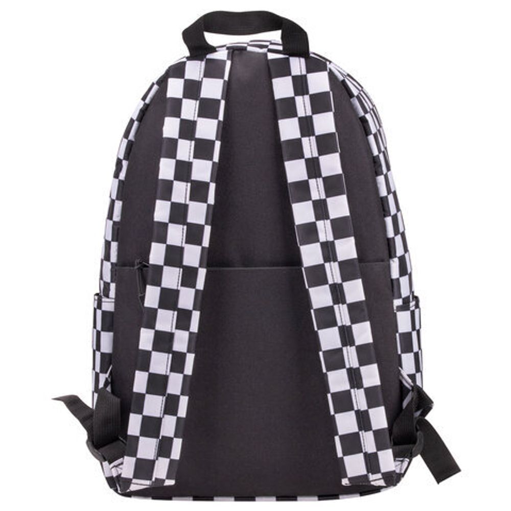 Рюкзак BRAUBERG POSITIVE универсальный, потайной карман, "Black and White", 42х28х14 см, 270777