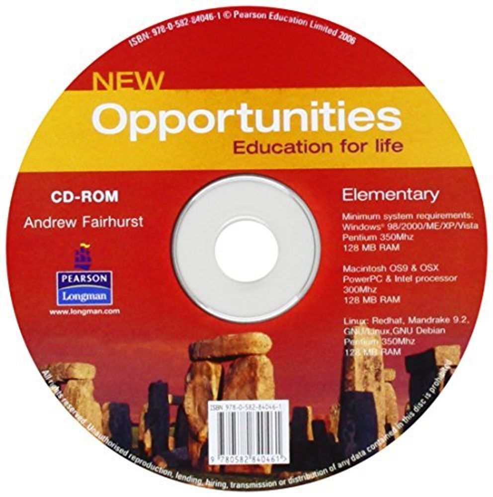 New Opportunities Elem St CD