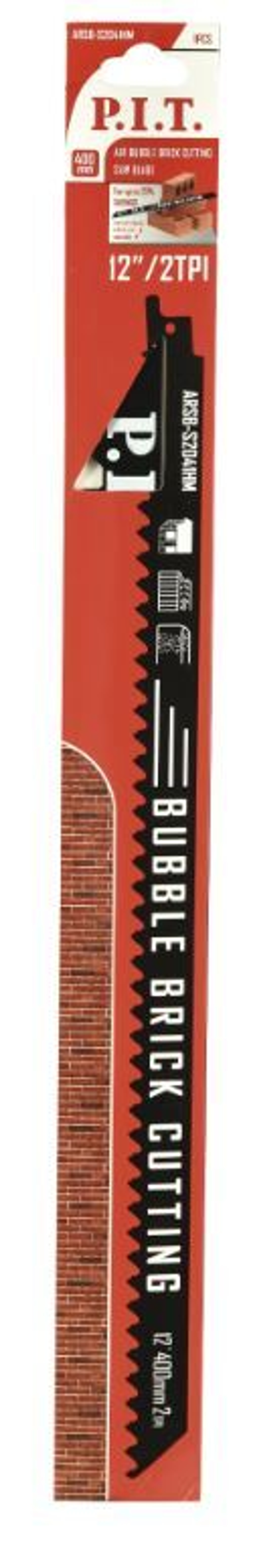 Полотна для сабельной пилы по кирпичу 1шт S2041HM / 350мм / ARSB-S2041HM