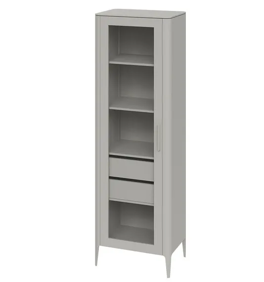 Витрина Type стеклянная высота 200 см L (серо-бежевый)