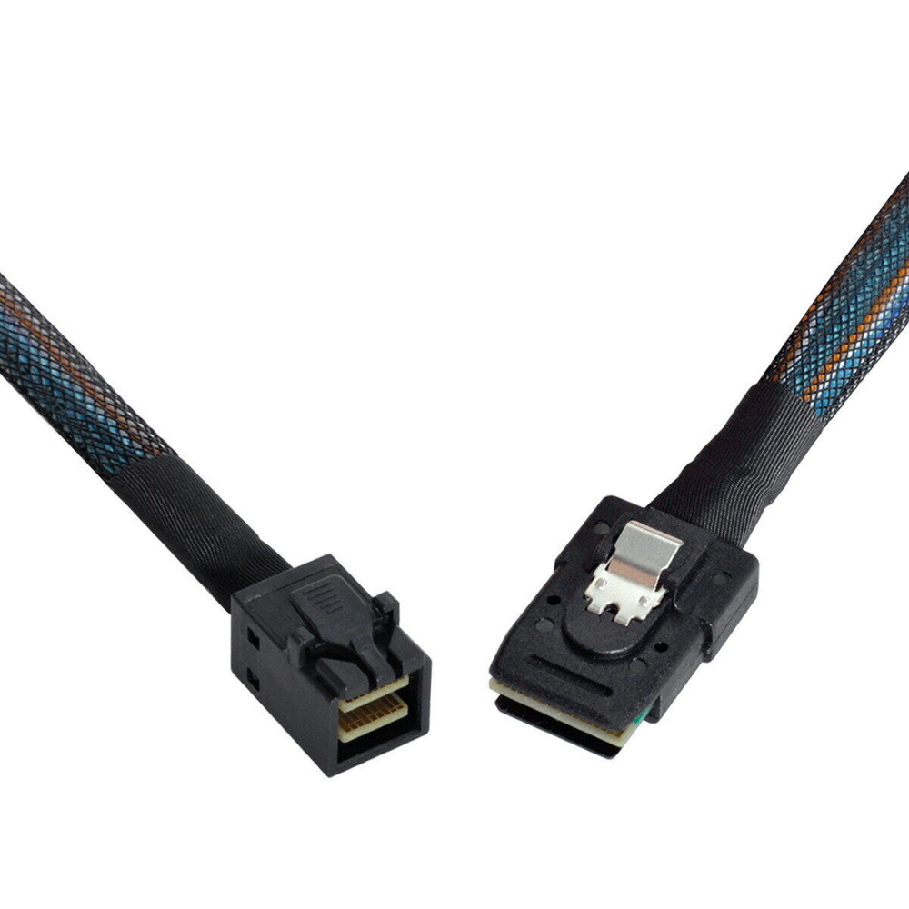 Кабель Mini SAS HD SFF-8643 - Mini SAS SFF-8087 1 метр