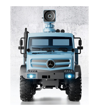 Радиоуправляемая машина WPL Следопыт с FPV HD WIFI камерой (синяя) 4WD 1/16 2.4G RTR