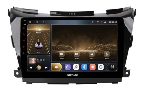 Штатная магнитола OWNICE OL-1663-U для Nissan MURANO 2016+ на Android 12.0