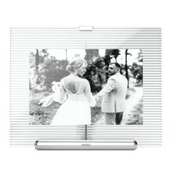 Фоторамка Flute, 16х20 см, хром