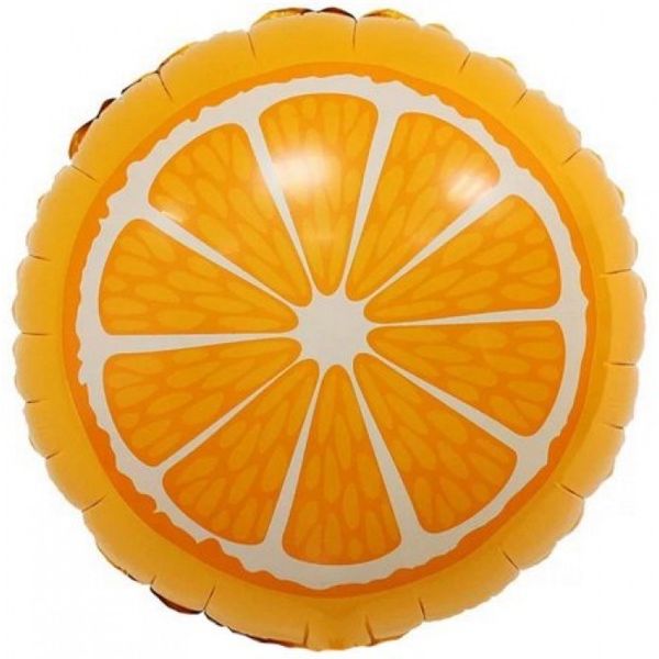 Шар круг Апельсин 45см