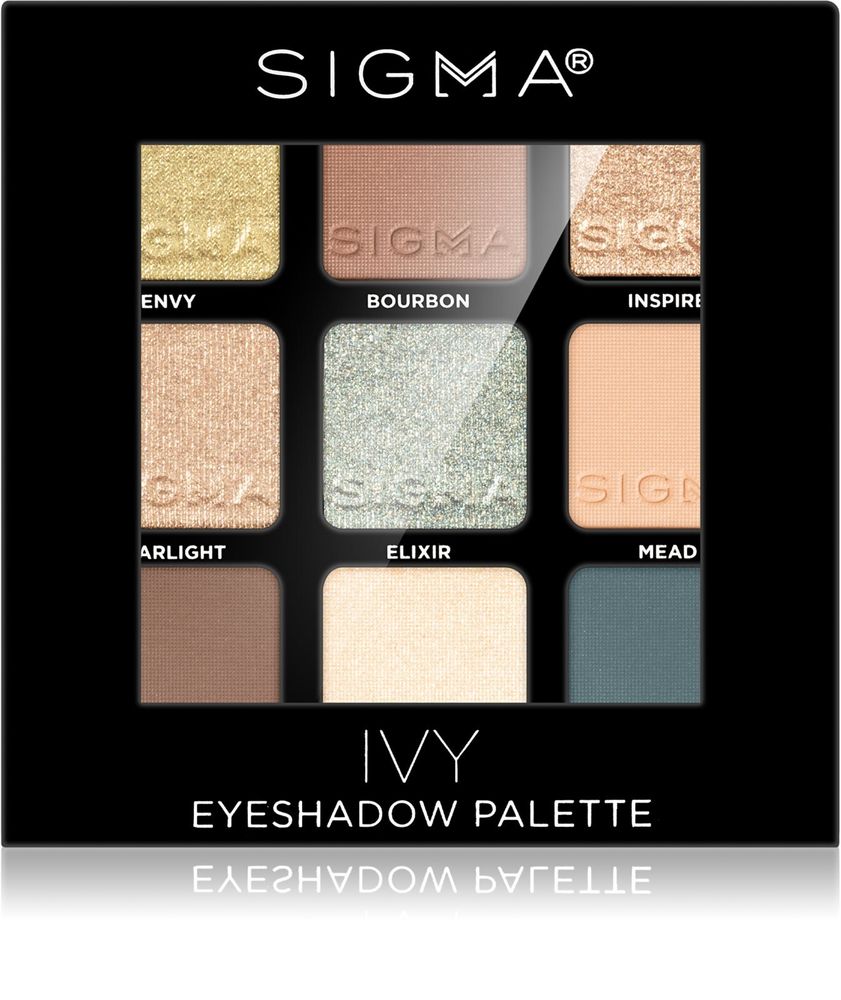 Sigma Beauty палитра теней для век Eyeshadow Palette Ivy