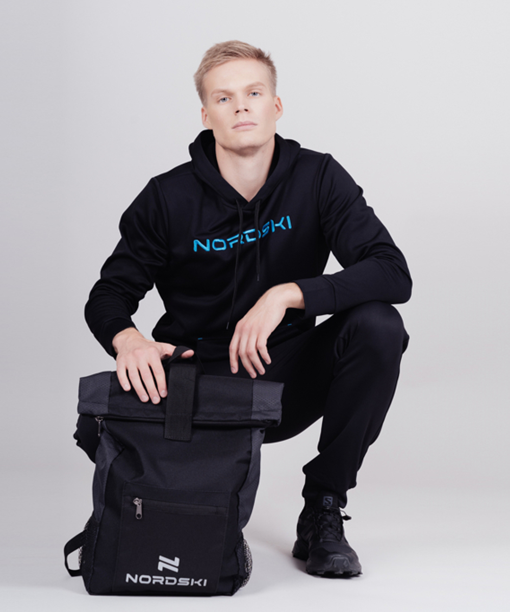 Рюкзак NORDSKI TRAVEL Black, 40 л, чёрный