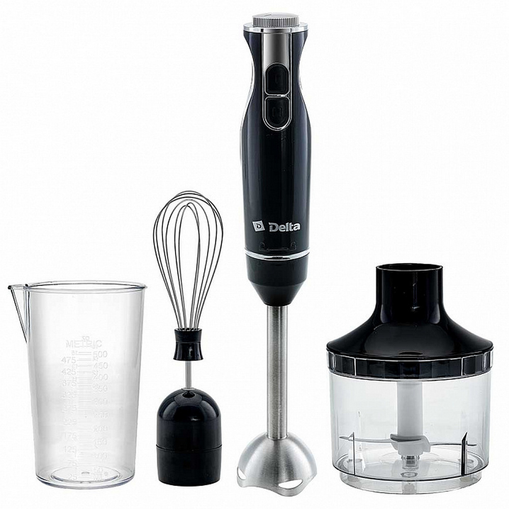 Блендер Delta DL-7049B Набор 4-в1