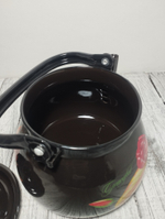 Чайник 3л сферич Коричневый Грациозный (Тюльпаны)  42104-122/6