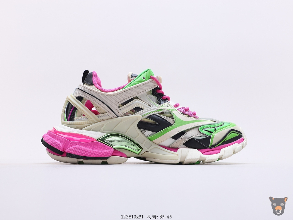 Кроссовки Track.2 Beige/Pink/Green