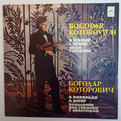 A Vivaldi, L Spohr Bogodar Kotorovich Violin Concertos