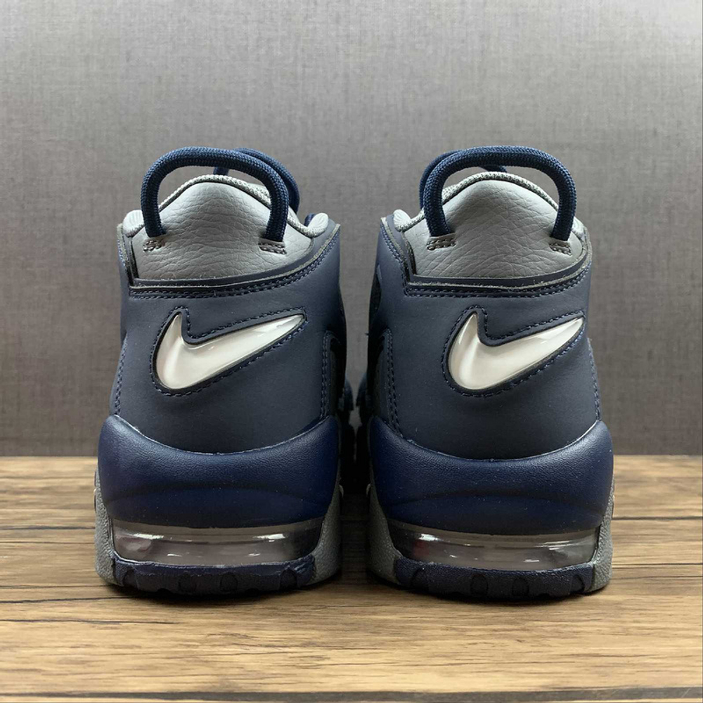 Nike Air More Uptempo Cool Grey Midnight Navy