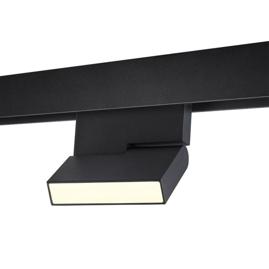 358626 SHINO NT21 065 черный Трековый низковольтный св-к диммируемый с ДУ, со сменой цв.температуры IP20 LED 3000~6500К 10W 48V FLUM