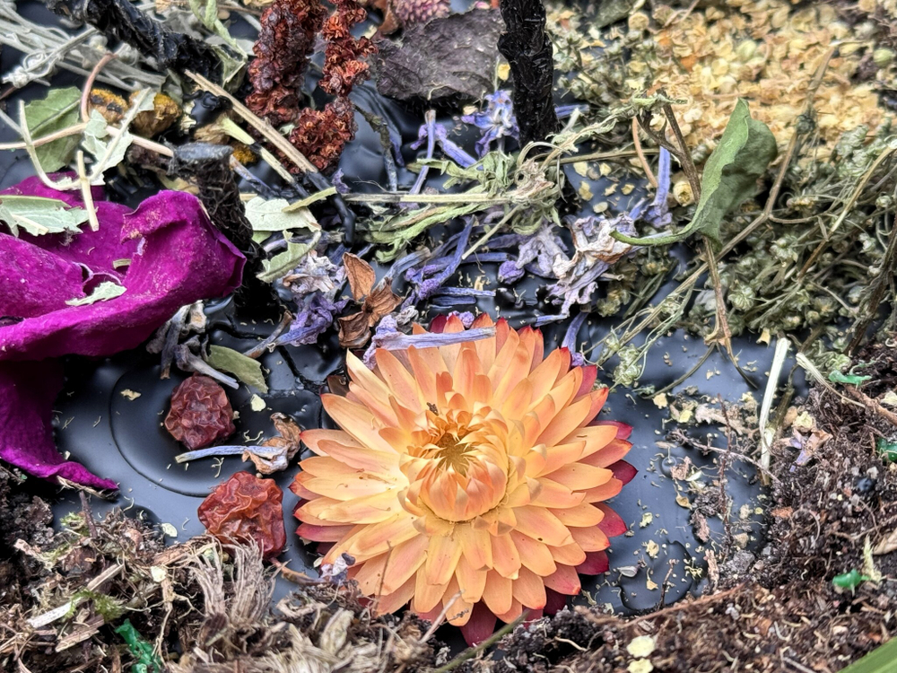 Земляная Свеча. Маленькая Черная. Материализация. Очищение и Гармония + ПОДАРОК