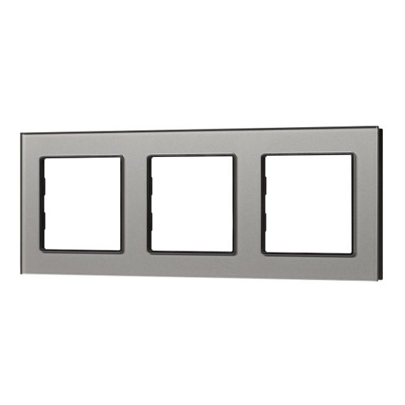 Рамка стеклянная FRM-GLARE-GS-3-GR Arlight 043801