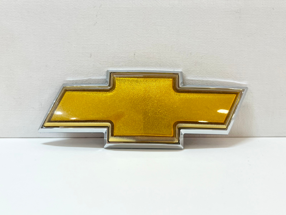 HH-131 / Логотип (шильдик, надпись, эмблема) "Chevrolet" 13 см для крышки багажника / решетки радиатора / капота (1 шт.)