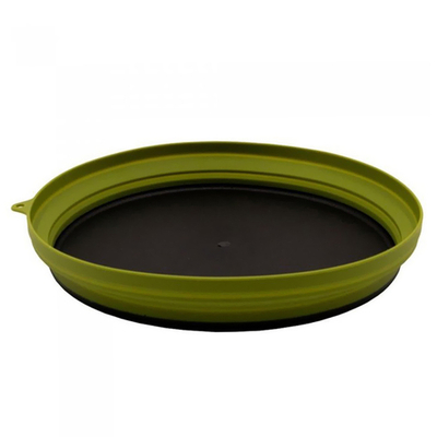 Тарелка Tramp силикон с пласт дном 25,5*25,5*4