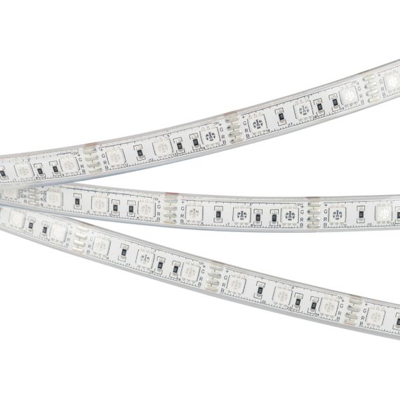Светодиодная влагозащищенная лента Arlight 4W/m 60Led/m 5060SMD разноцветный 5M RTW-PU-B60-12.5mm 12V RGB 029599(3)