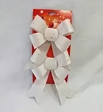 Бант на ёлку «Волшебство» (набор 2 шт) 13*17 см, Золото