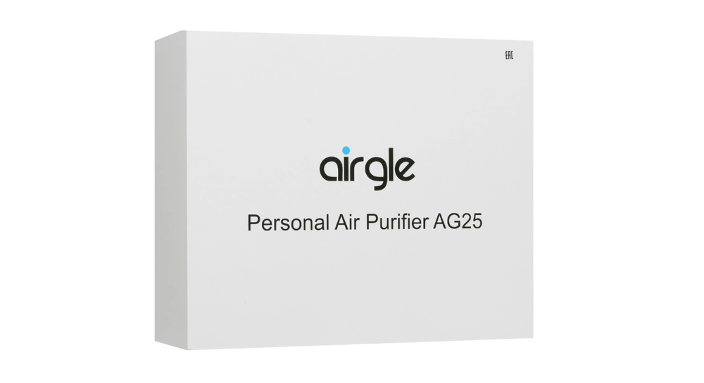 Очиститель воздуха Airgle AG25, для автомобиля, настольный, 8Вт, HEPA фильтр, черный