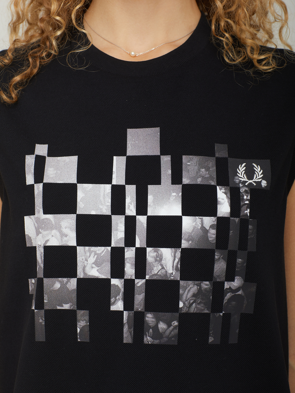 Платье Graphic Print Pique