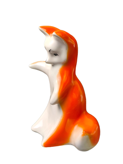 Фарфоровая статуэтка "Лисичка" Городница