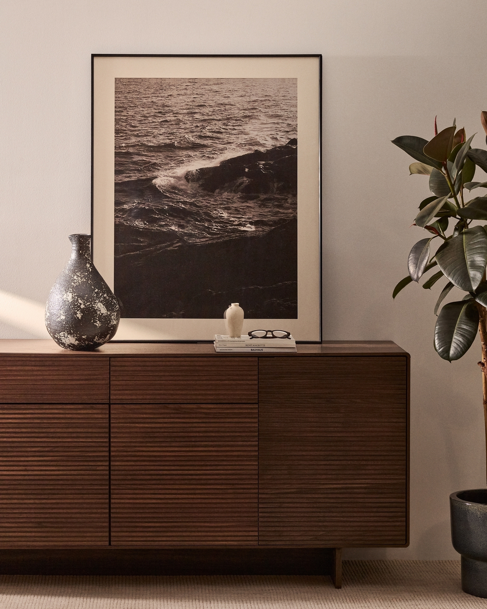 Картина Zavira с фотографией волн 50 х 70 см