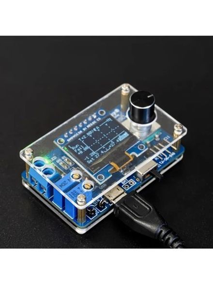 Набор для самостоятельной сборки и пайки (конструктор) "Осциллограф с микроконтроллером STC8A" с кор