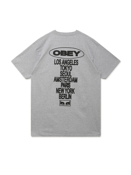 Мужская Футболка Obey Global Impact