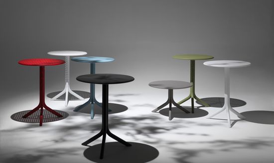 Стол пластиковый обеденный Step + Step Mini Nardi Италия цвет Агава