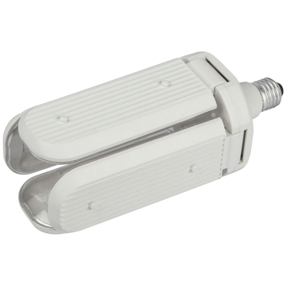 Фитолампа для растений светодиодная ЭРА FITO-36W-Rа90-E27-FOLD 4-х лепестковая полного спектра 36 Вт Е27 | Фитолампы Е27