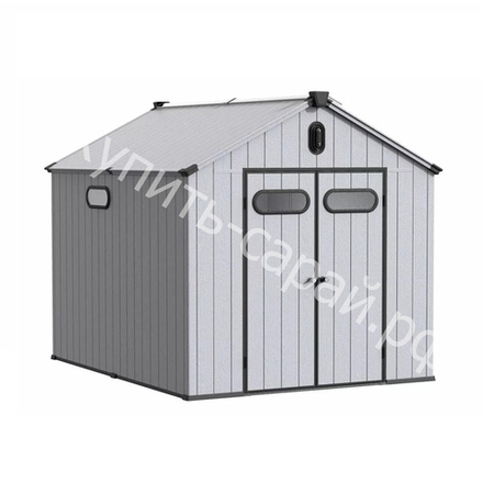 Пластиковый сарай Black Fox Summit 8x10 light grey