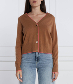 Хлопковый кардиган Pinko - коричневый(101930 A16Z)