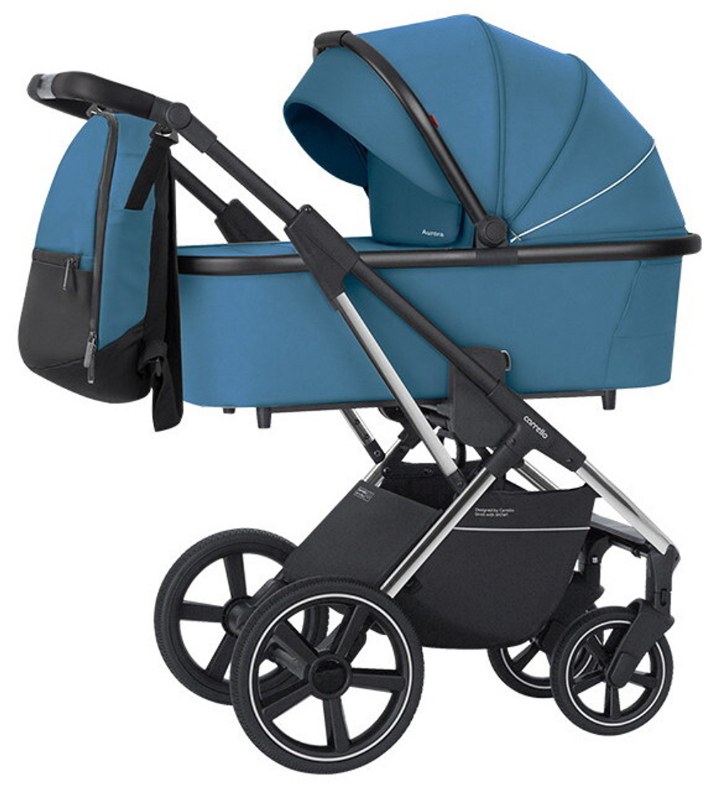 Коляска 2 в 1 Carrello Aurora Сhrome CRL-6505 Ocean Blue