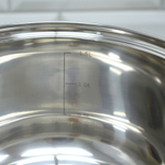 Ковш 1,9л нерж со стеклянной крышкой, с бакелитовой ручкой BAK