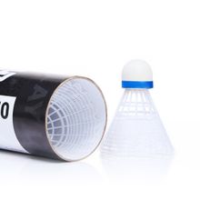 Воланы для бадминтона TORRES 250 (нейлон/пробка), BD23109, уп.6шт.белый, сред.скор.