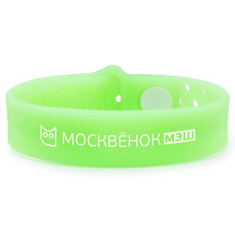Браслет Москвёнок ACTIVE Luminos салатовый