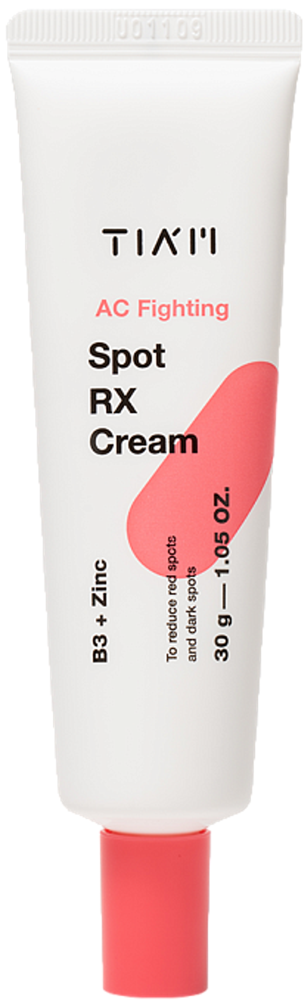 Точечный крем против акне с ниацинамидом и цинком TIAM