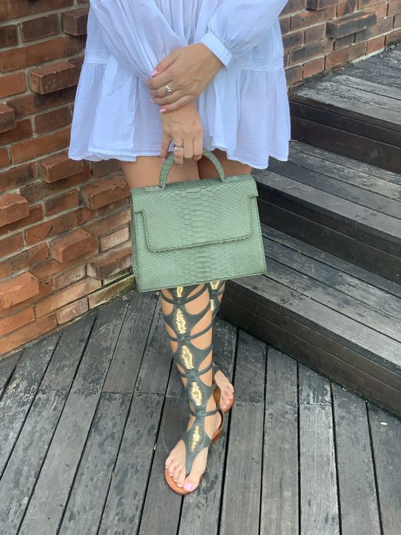 Сумка из кожи питона BG-340