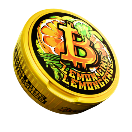 BITCOIN LEMON LIME LEMONGRASS (200 МГ) - ЛИМОН, ЛАЙМ, ЛЕМОНГРАСС